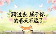 加油，属于你的春天不远了